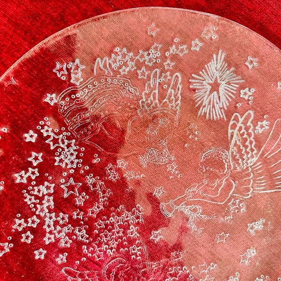 Neiman Marcus 13’’ Christmas Angels Platter - Picture 7 of 8